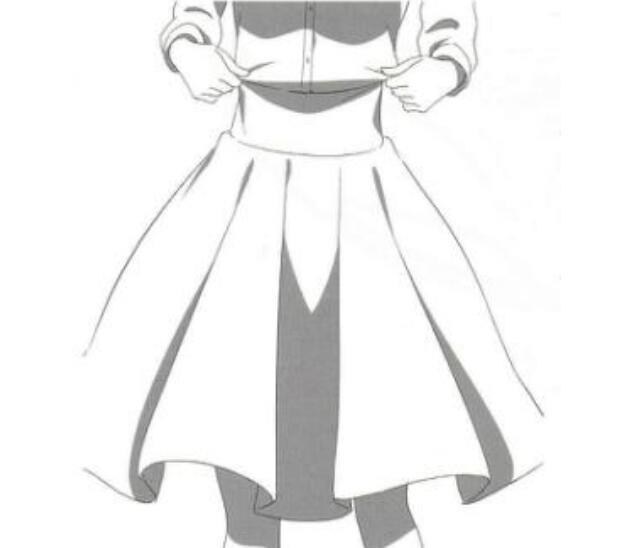 褶皱|动漫女生穿衣服应该怎么画,注意这几个细节,你也会是大神