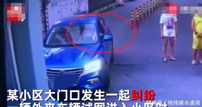 保安|外来车辆进小区无法扫号,豪横车主冲进保安室打人,结果反被教训