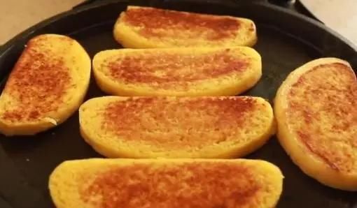 烤箱|家里有玉米面一定要学做它,不用烤箱,咬一口直掉渣,太香了