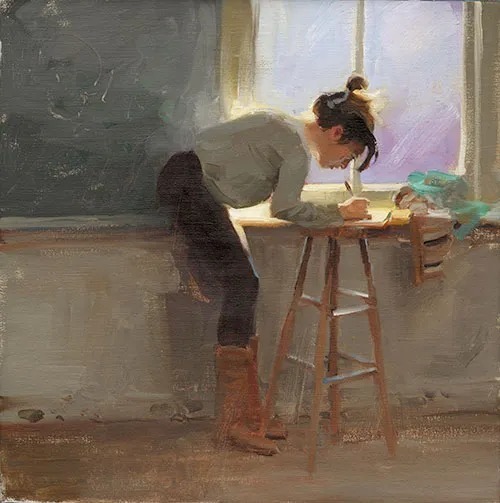 影迷|光影迷情,他的油画就是这么赏心悦目!