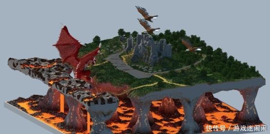 基岩|我的世界假如在MC挖穿地心,基岩之上的奇幻地下城你见过吗