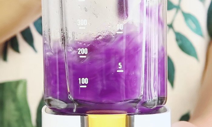 好吃|香喷喷的紫红薯年糕，柔软的蜡，营养价值好，不论老少，都是好吃的生糕