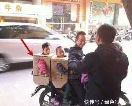 父亲|搞笑图片幽默段子笑话:哈哈,机智的父亲,这装置还挺实用的