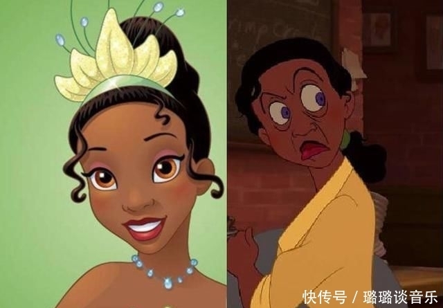爱丽儿公主|当然迪士尼公主和反派换脸，毫无违和感，正反派全靠一张脸