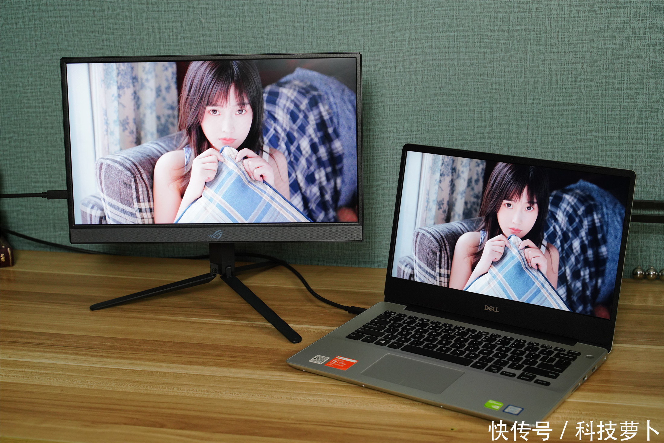 全球|全球首款240Hz+3ms电竞便携显示器,ROG XG17AHP评测