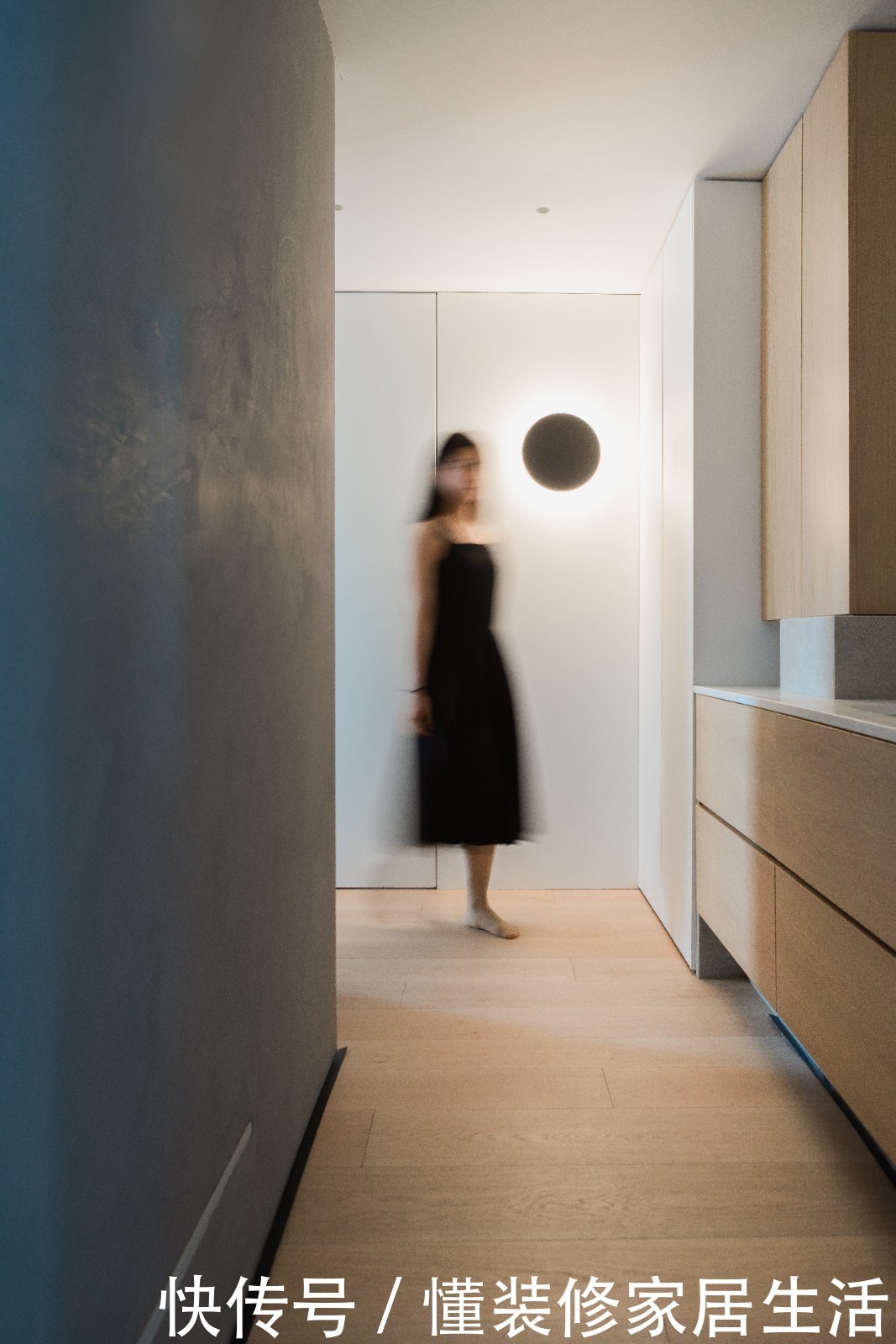 开放式|上海小姑娘的100㎡新家,全屋开放式布局,入户第一眼,就着迷了