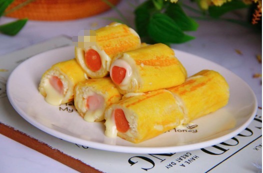 吐司|最近超火的快手早餐,卷一卷5分钟出锅,一口一个真过瘾,好吃