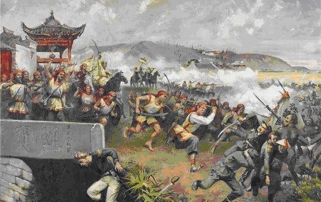 联军|八国联军侵华时义和团对联军进行抵抗,对联军造成严重打击