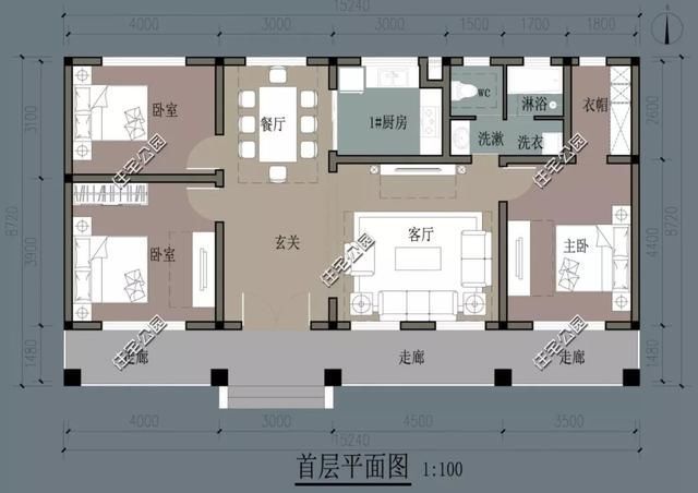  全都|2020年回村建房，这20套户型图火了，车库露台堂屋大院，全都有