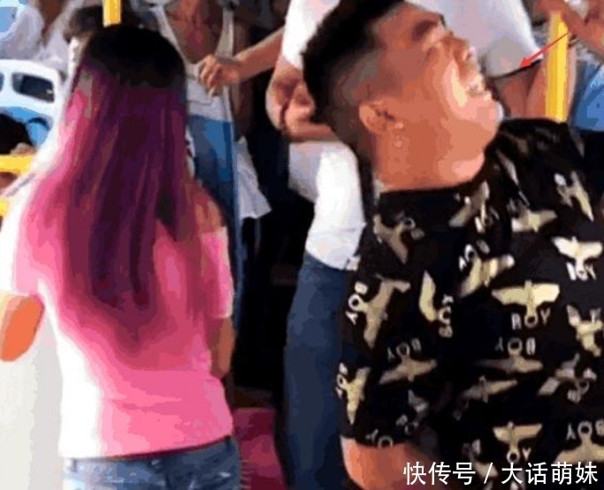 刺猬皮|女子穿“刺猬皮”，出现在公交车上，男子好奇心太重，结果悲剧了