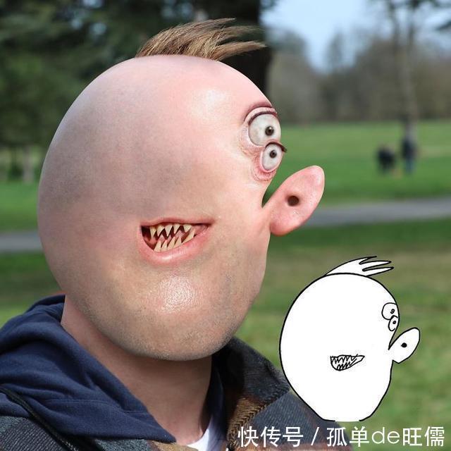 十足|恐怖又搞笑十足的PS神作,这位父亲一定来自外星球吧