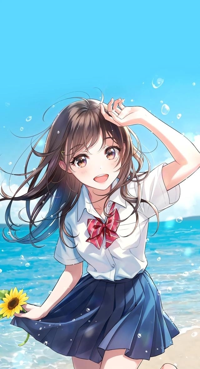 轻盈|手机壁纸(12):优质动漫美女,轻盈灵动