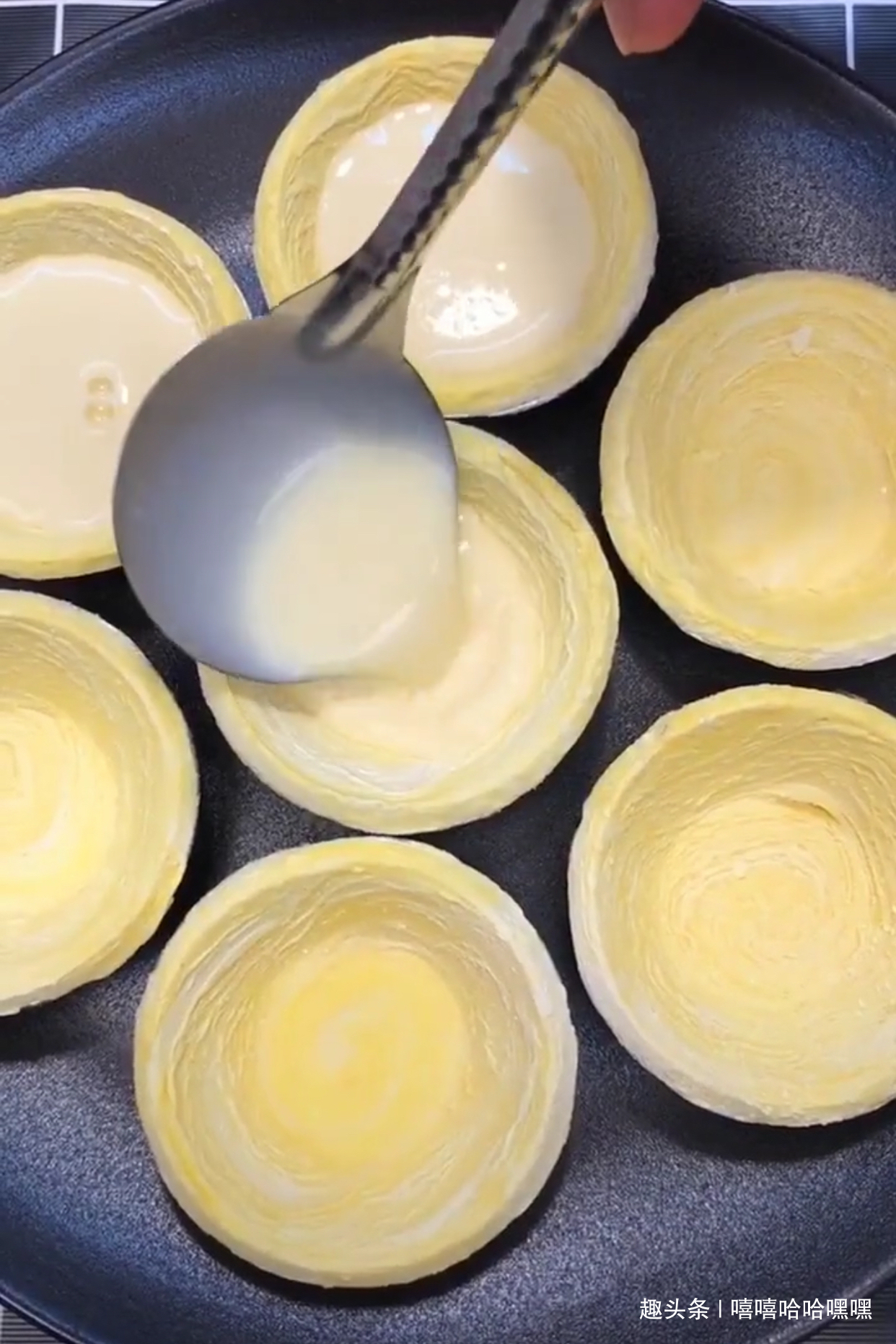 美味|香酥好吃大蛋挞,酥酥软软真美味,小朋友的最爱!