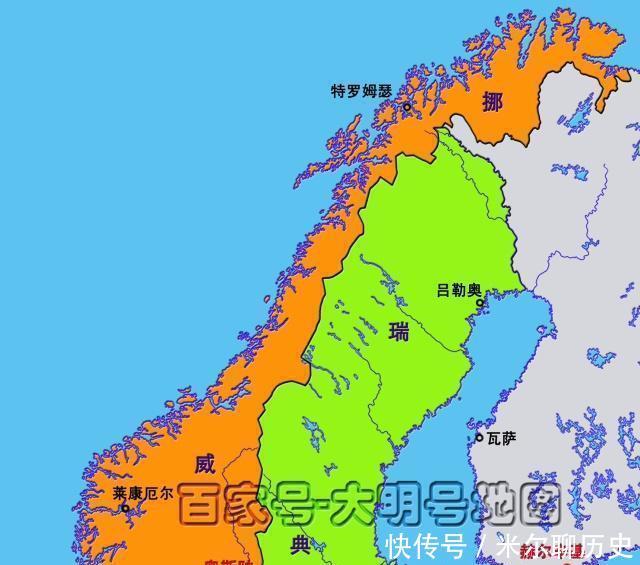 图说|图说瑞典的领土变迁,从110万平方公里萎缩到45万平方公里