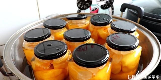方法|教你在家做黄桃罐头,果肉香甜爽口有技巧,方法超简单