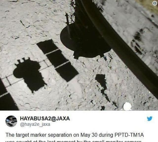  龙宫|日本行星探测器再次传回“龙宫”照片,距离小行星表面仅9米