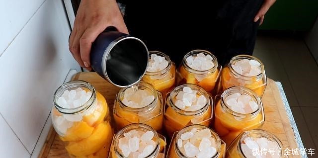 方法|教你在家做黄桃罐头,果肉香甜爽口有技巧,方法超简单