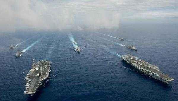 东风|东风26导弹从天而降,里根号全速逃离南海,白宫:完全超出了预期