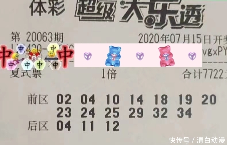 体彩|第20063期体彩超级大乐透，彩民要保持善良的本初，行善积德很好