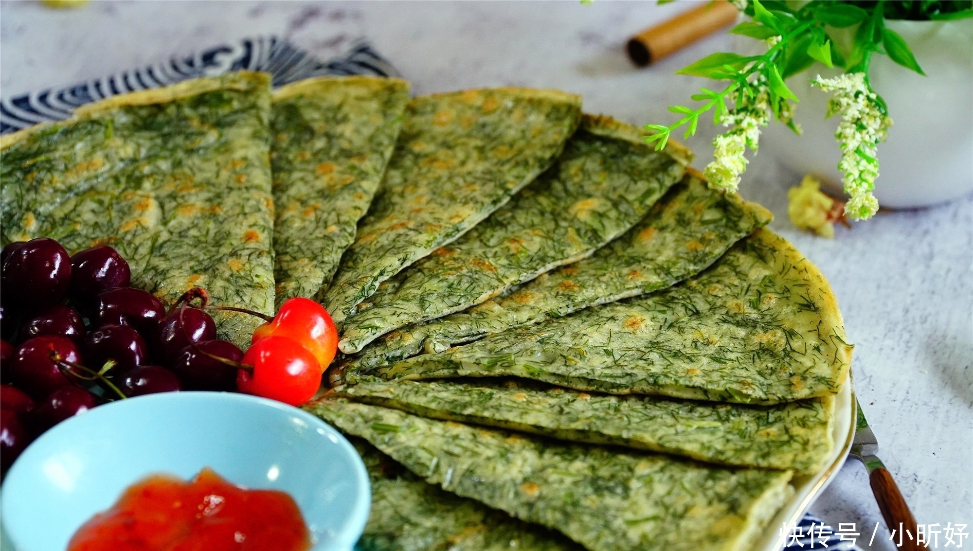 蔬菜|万能蔬菜鸡蛋饼,家里有啥菜用啥菜,不和面不擀面,几分钟出锅