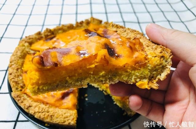 简单|南瓜又有新吃法,这种甜品只需简单4步,低脂低糖还吃了不怕长肉