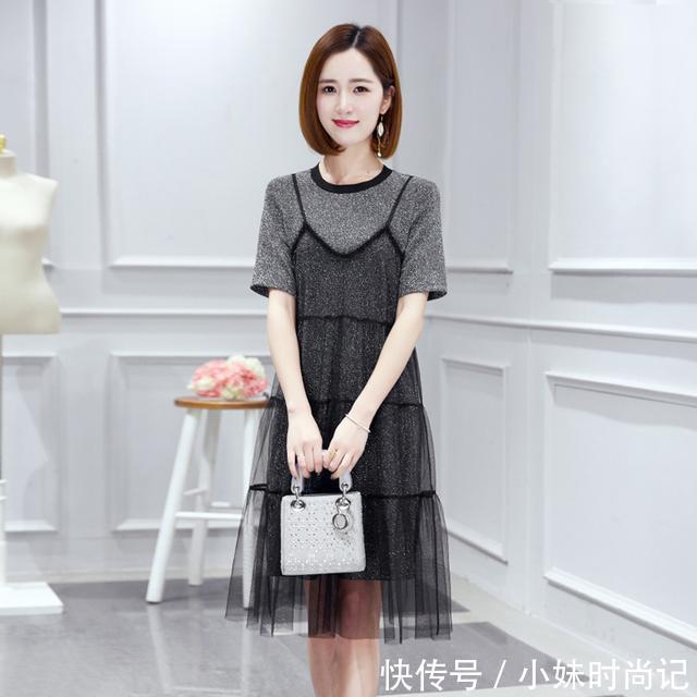 微胖|微胖的女人,穿这款连衣裙真的会显瘦喔~