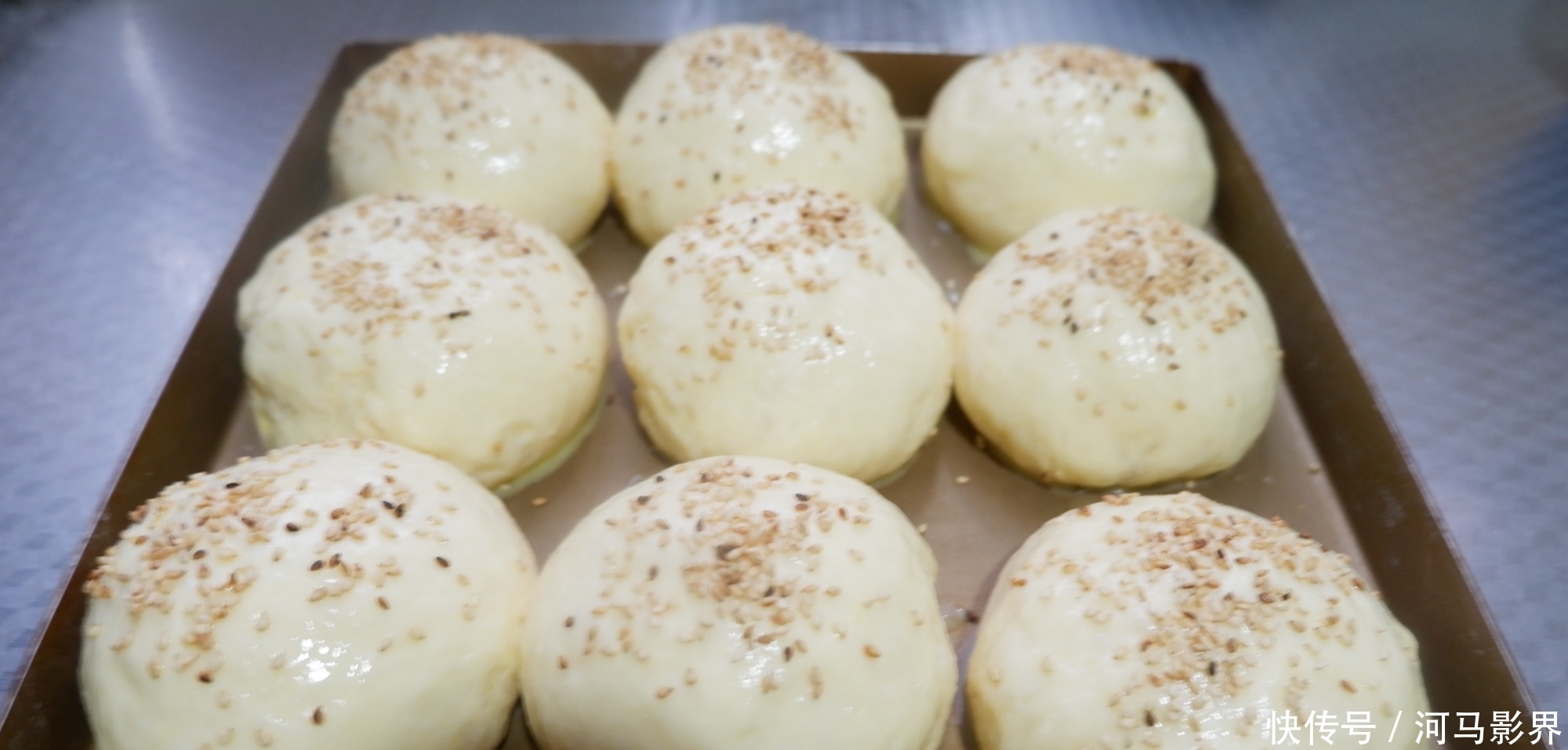  中筋面粉|无糖版的普通的中筋粉汉堡包就是这么简单