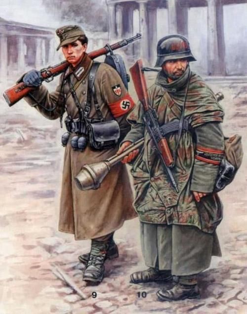 德国|二战德国垂死挣扎之作，空重4.6公斤冲锋枪，产量还没完成，德国亡了