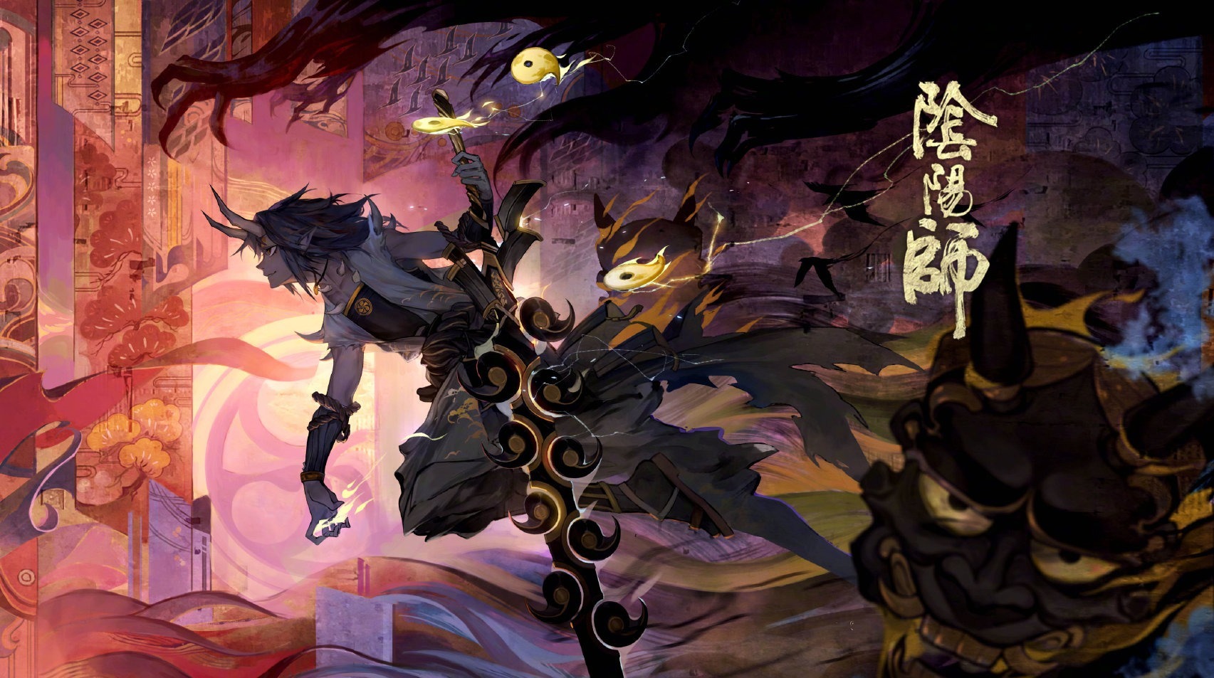 形态各异|阴阳师大岳丸武器形态各异，建模组和原画组，到底哪个正确