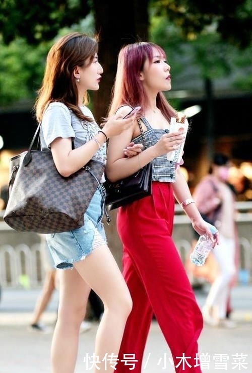 胭脂|快丢掉容易晒黑的短裤,现在火的是“胭脂裤”,防晒又能显腿长!