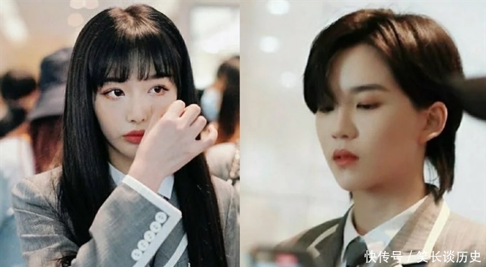 刘雨昕|THE9成员重穿团服,刘雨昕酷,虞书欣减龄,看到他没什么变化