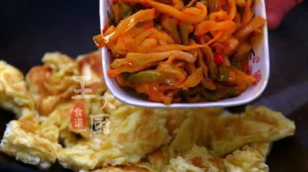 不换|榨菜炒鸡蛋,给肉都不换,香味浓郁,可口下饭