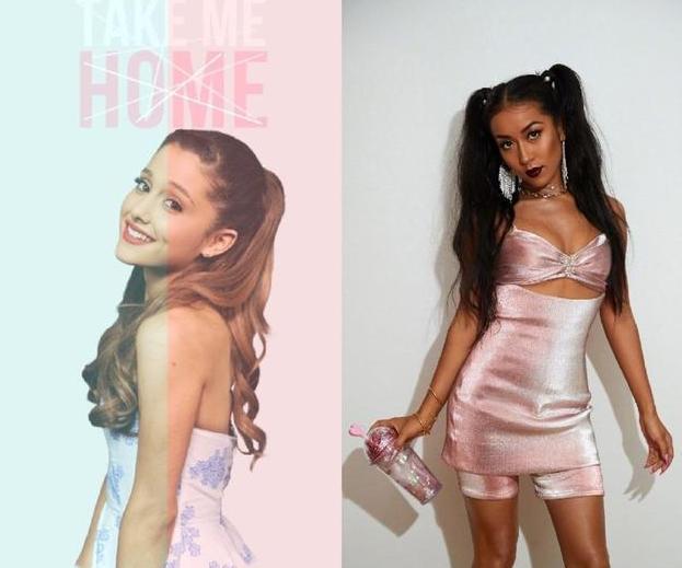  女星|硬凹白瘦幼少女人设的女星，在“辣妹风”面前堪比索然无味豆芽菜