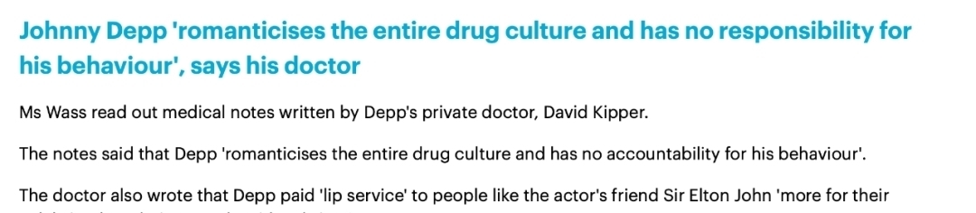 用头撞|庭审第三天:德普承认婚后出轨并对前妻使用暴力,海后曾帮他戒毒