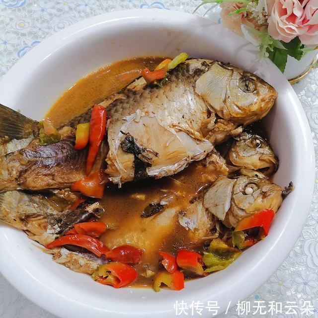 香味|红烧鲫鱼，鲜香味美，下酒下饭