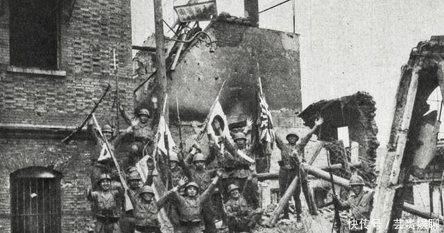 战场|淞沪会战闸北战场老照片，这里95%以上建筑都被日寇摧毁