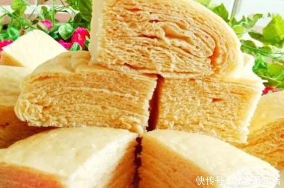  撒上一层干|营养还是蒸的好！好吃不上火，千层红薯糕，层次丰富，蓬松柔软