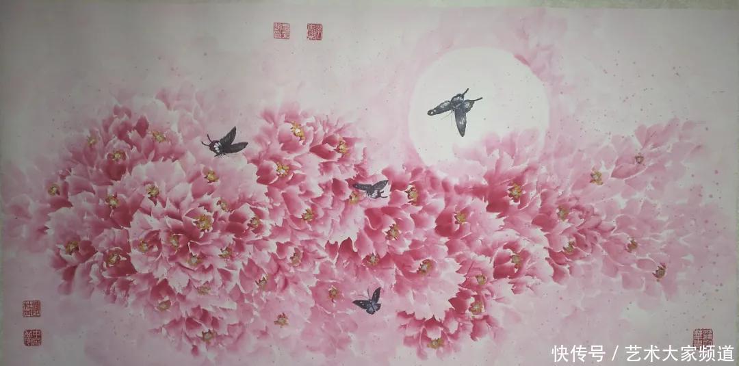 永明|王永明盛世牡丹