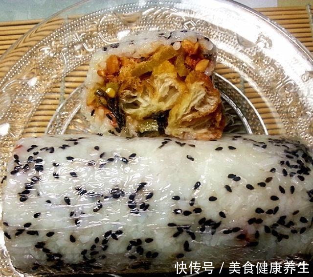 适量|江南早点粢饭团,早餐吃一个,一整天都能量满满